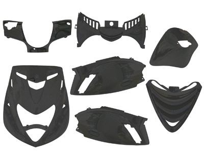 plaatwerkkit Zip-2000 mat zwart